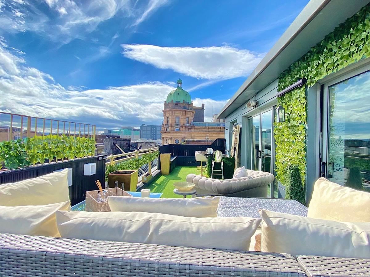 Glasgow Two Bedroom Penthouse Exterior foto